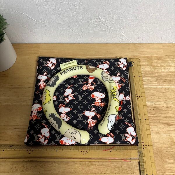 保温保冷ポーチ ネックリングケース ハンドメイド フラットポーチ