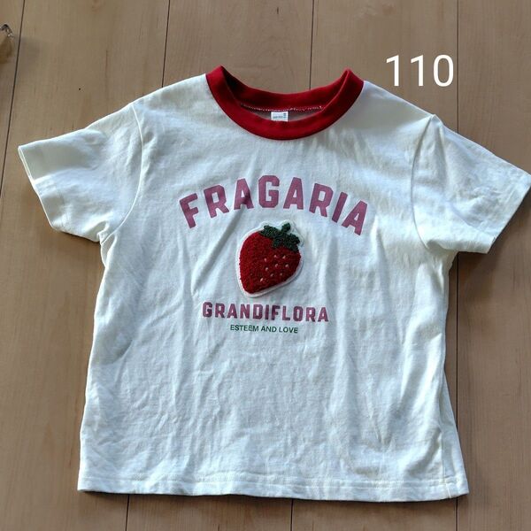 110 アプレレクール 半袖Tシャツ いちご