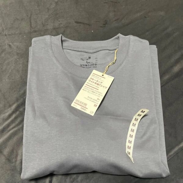 無印良品 tシャツ M チャコールグレー