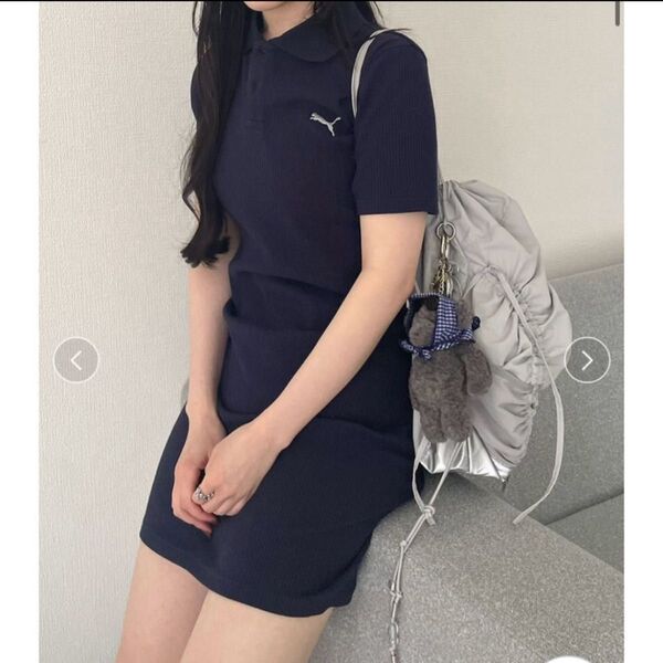 【LILY BROWN×PUMA】ポロリブドレス