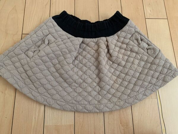 美品abc une face キッズ ベビー アーベーセーアンフェイス スカート 女の子 子供服 90