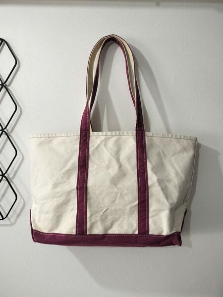 L.L.Bean BOAT AND TOTE エルエルビーン90s ボートアンドトートキャンバスバッグUSA製 ヴィンテージ