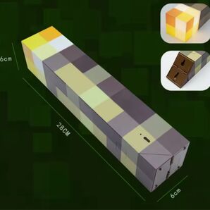 新品未使用 マインクラフト 松明 トーチランプ 壁掛け可能 USBコード付き