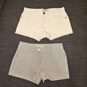 ショートパンツ 2点 CURRENT/ELLIOTT カレントエリオット F21 ホットパンツ デニム
