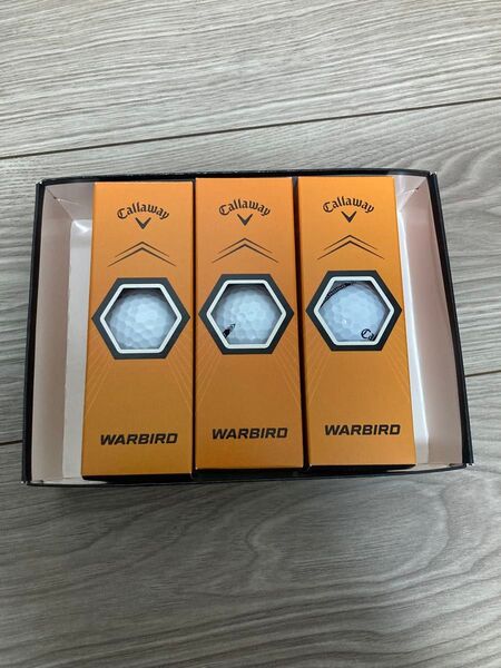 Callaway WARBIRD ゴルフボール 3個セット 新品未使用
