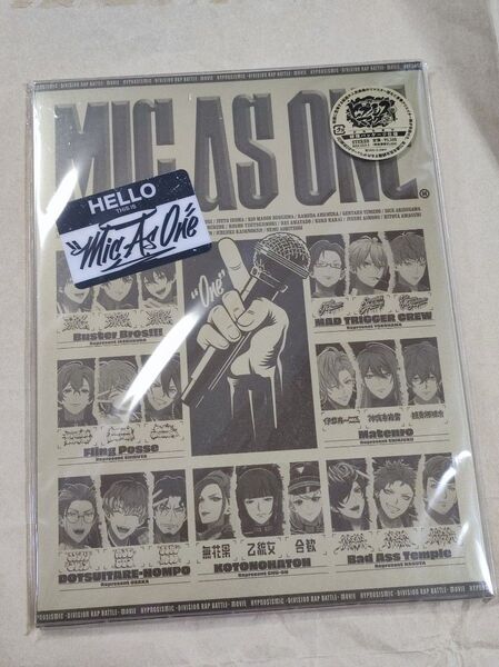 MIC AS ONE CD ヒプノシスマイク-Division Rap Battle-