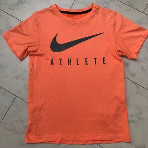 NIKE DRI-FIT Tシャツ オレンジ ATHLETE