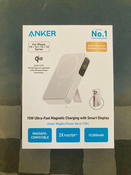 【新品未開封】Anker MagGo Power Bank (10000mAh)
