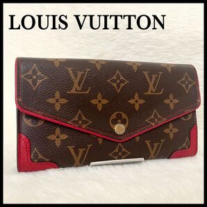 LOUIS VUITTON ルイヴィトン ポルトフォイユ サラ レティーロ 長財布 モノグラム 二つ折り財布