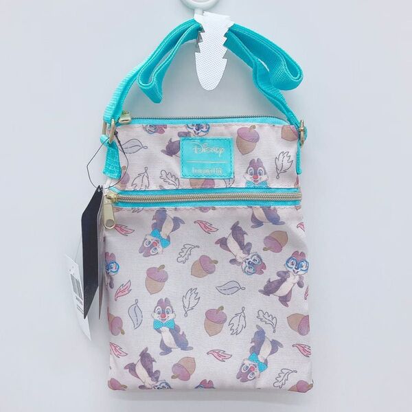 チップ デール サコッシュ ショルダーバッグ ディズニー ラウンジフライ ミッキー ミニー loungefly Disney