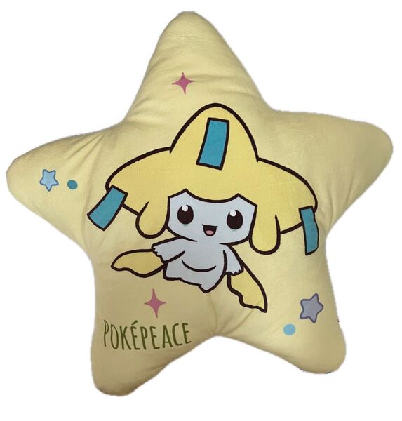 ポケピース 星型クッション Starry Night ジラーチ タグ付き