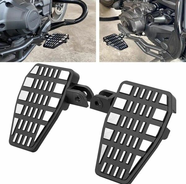 ホンダ レブル REBEL CM CMX1100 DCT AT フットペグ ペダル フロアボード ワイドペダル アルミ製 バイク
