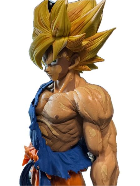 海外限定 ドラゴンボールZ SUPER MASTER STARS PIECE スーパーサイヤ人 孫悟空 二次元彩色