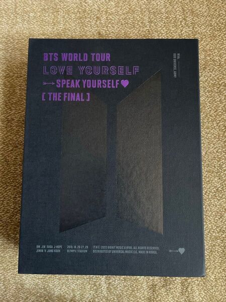 BTS WORLD TOUR SPEAK YOURSELF 【THE FINAL 】