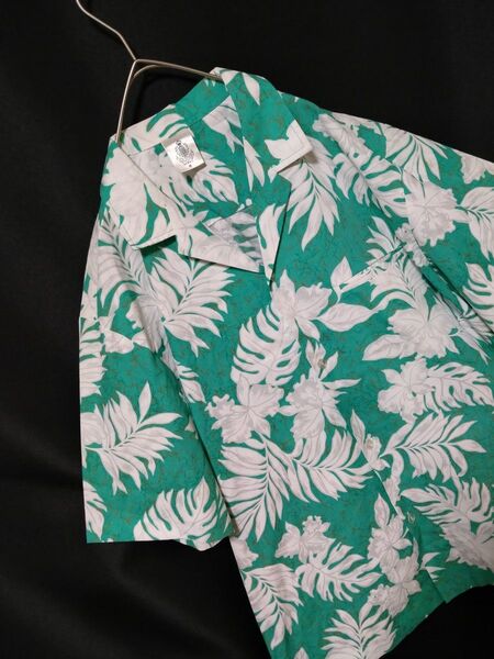 美品 USA製 ワイキキ アロハシャツ オーバーサイズ Unisex 爽やか