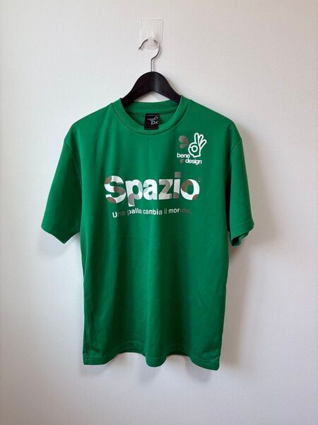 【O】spazio スパッツィオ プラクティスシャツ グリーン 緑 フットサル