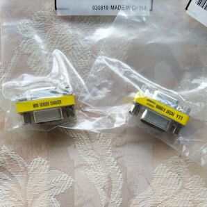 【2個セット】高密度D-subコネクタ 15pin用 変換アダプタ ミニD-sub15pin