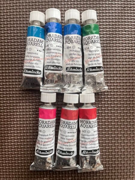 シュミンケ 透明水彩 絵具 水彩絵具 チューブ 絵の具 画材