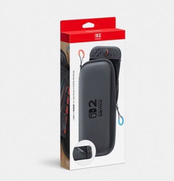 【即日発送】新品 開封済み Nintendo Switch2 純正 キャリングケース 保護フィルム ニンテンドースイッチ2