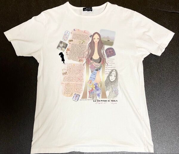 【00s】MEN'S MELROSE エドツワキ 2002コラボTシャツ