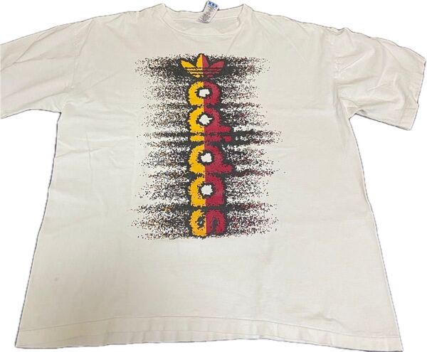 【ヴィンテージ80s】USA製アディダス Tシャツ 【激レア】シングルステッチ