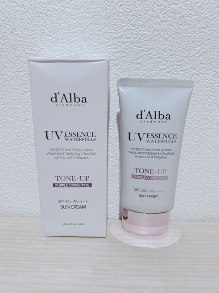 d'Alba ダルバ トーンアップサンクリームパープル50ml 1本 新品未使用