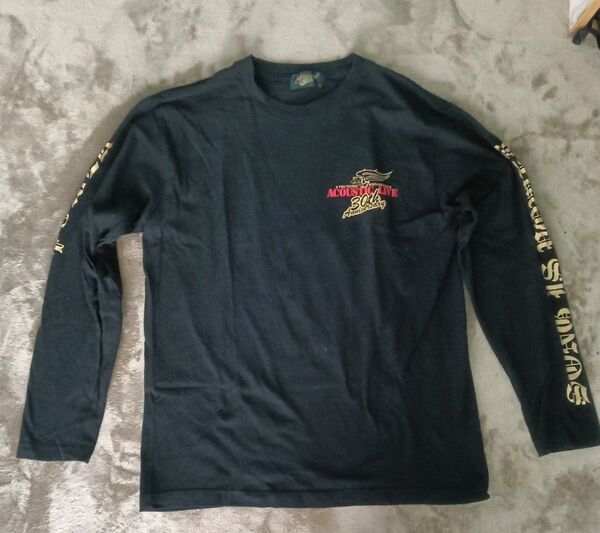 長渕剛 TSUYOSHI NAGABUCHI アコースティックライブ ロングTシャツ