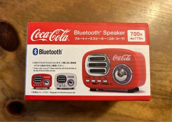 コカコーラ Bluetoothスピーカー 赤 ダイソー 新品未使用