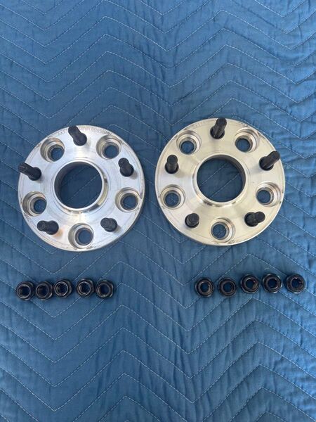アルミ鍛造 ワイドトレッドスペーサー 20mm PCD114.3 M12 P1.5 5H 一