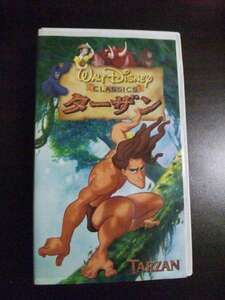 [VHS] Tarzan Disney японский язык дубликат 