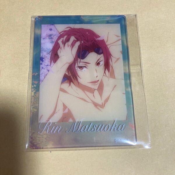 Free! オーケストラコンサート オケコン チェキ風クリアカード 松岡 凛