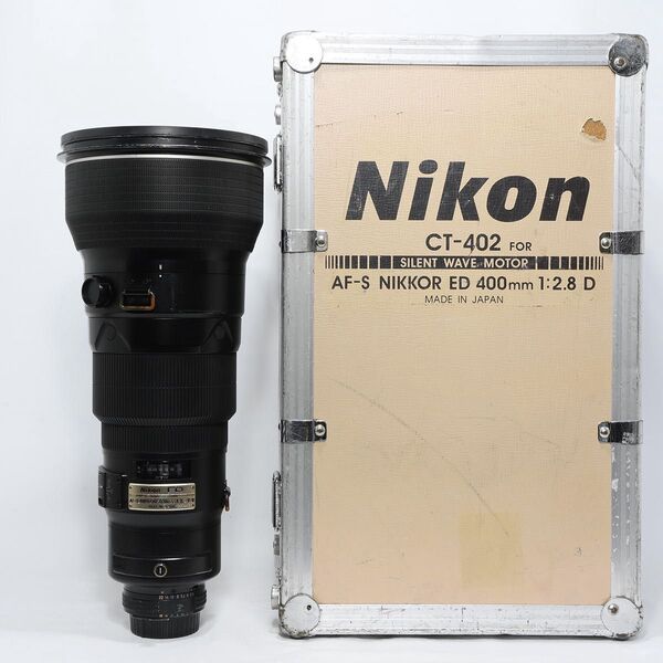 ニコン AF-S Nikkor ED 400mm F2.8D II(lF)AF鳴きなし やや難あり 実用品