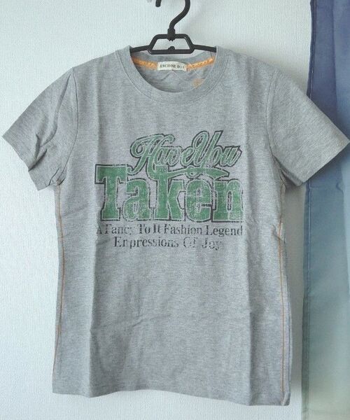 未使用☆Tシャツ☆カジュアル M グレー 半袖Tシャツ