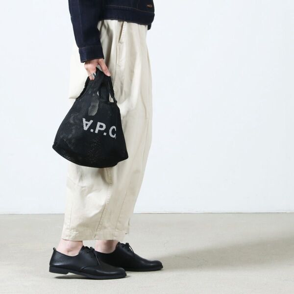 【新品/定価15,400円】A.P.C. SHOPPING REBOUND MINI Noir アーペーセー ショッピングバッグ