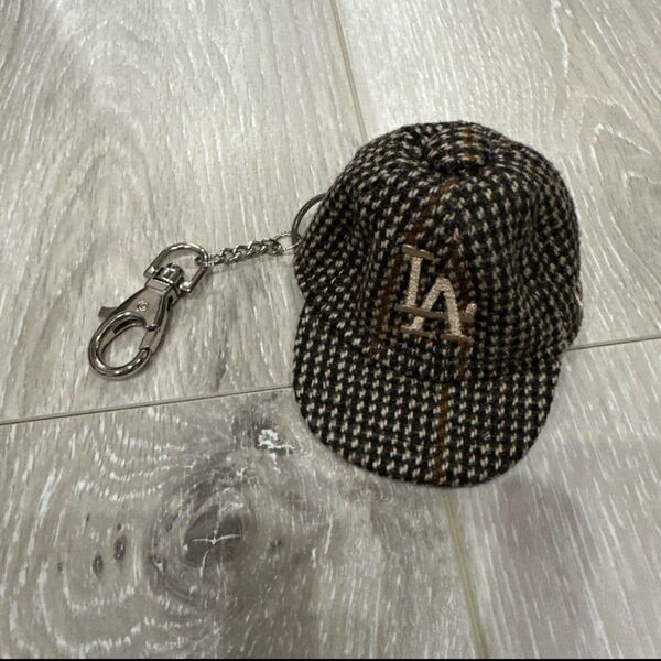 NEW ERA ニューエラ キャップキーホルダー チェック柄