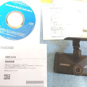 KENWOOD ドライブレコーダー DRV-610 ケンウッドドラレコ 中古品