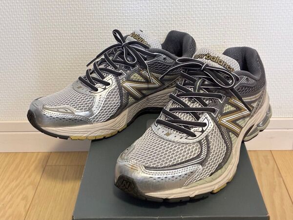 【美品】ニューバランス ML860KR2 27.0㎝ レインクラウド