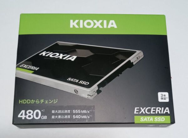 ■未使用 キオクシア KIOXIA 内蔵 SSD 480GB 2.5インチ EXCERIA TC10480G02■