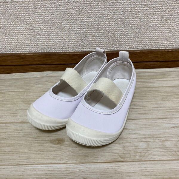 上履き 上靴 白色 ホワイト 15.0cm