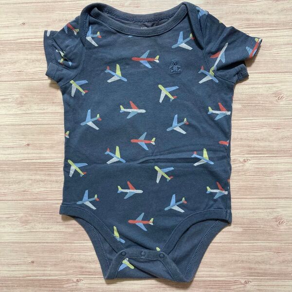 baby GAP 飛行機 半袖 ボディスーツ 70cm