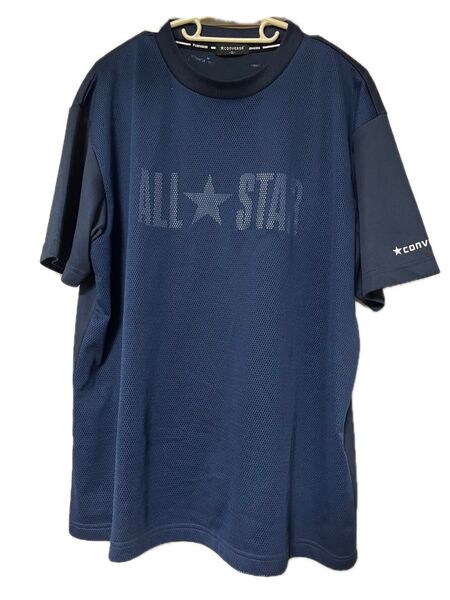 CONVERSE コンバース メッシュTシャツ ネイビー 2Lサイズ
