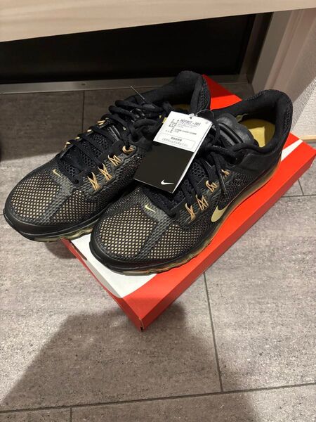 新品 NIKE AIR MAX 2013 ナイキ エア マックス 2013 ブラック イエロー 28cm