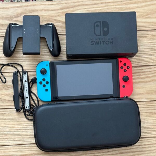 Nintendo Switch 任天堂 スイッチ ネオンレッド ネオンブルー 箱無し