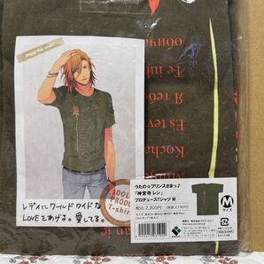 うたプリ Tシャツ 神宮寺レン Mサイズ ★ アイドルプロデュース プリクロ コメントカード付き