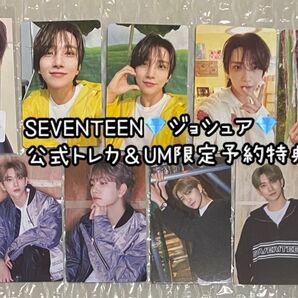 SEVENTEENジョシュア公式トレカ&UM限定予約特典トレカ&公式グッズトレカ新品未使用品11枚セット