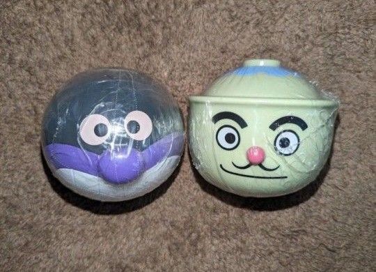 新品未開封 おっきなアンパンマンマスコット カツドンマン ばいきんまん 人形 フィギュア それいけ!アンパンマン