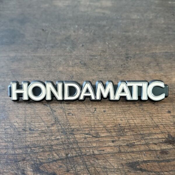 激レア当時物 ホンダマティック HONDAMATIC エンブレム 旧車 ロゴ