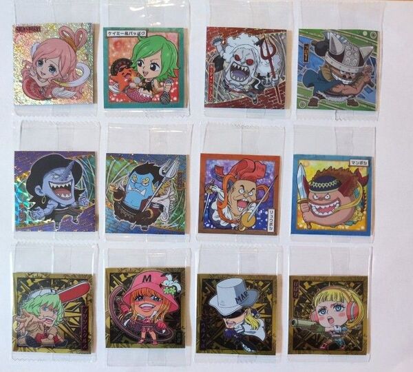 にふぉるめーしょんワンピースONEPIECE大海賊シールウエハースLOG.10.伝説の英雄.ウエハースシール12枚まとめ売り