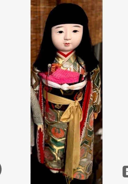 市松人形 金蘭 特大 80センチ 時代物 女の子 アンティーク 昭和レトロ レトロ 古い市松人形 日本人形 市松人形 着物