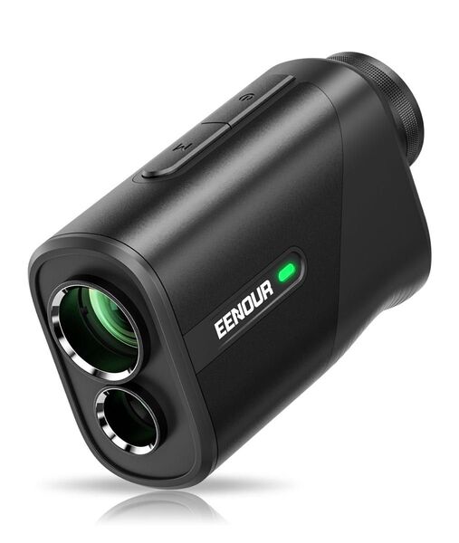ゴルフ レーザー距離計 3点間測定 Ultra-mini 充電式 黒 ケース付